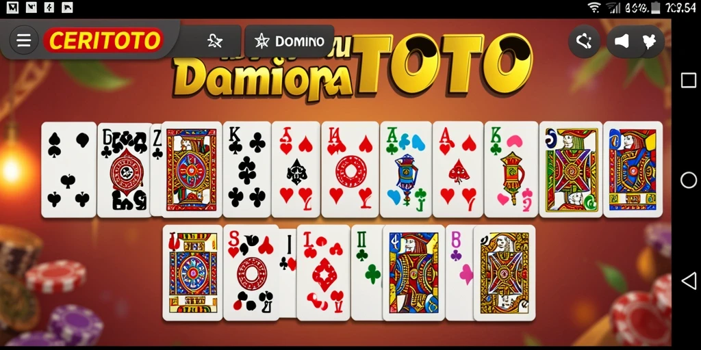 Tampilan gameplay seru dalam CERITOTO yang mendebarkan.