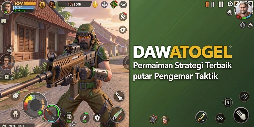 Screenshot gameplay DAWATOGEL yang menunjukkan strategi yang mendebarkan.