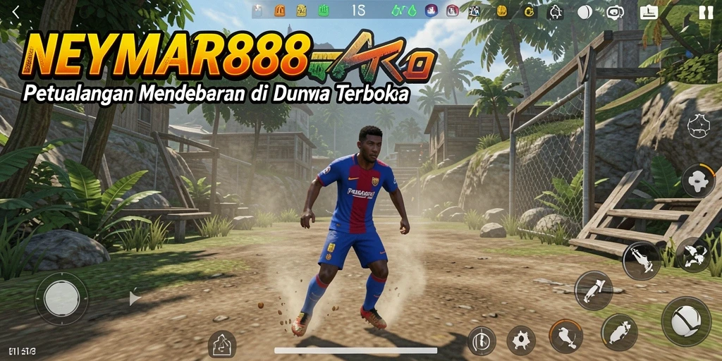 Tampilan gameplay NEYMAR88 yang menakjubkan dalam dunia terbuka.
