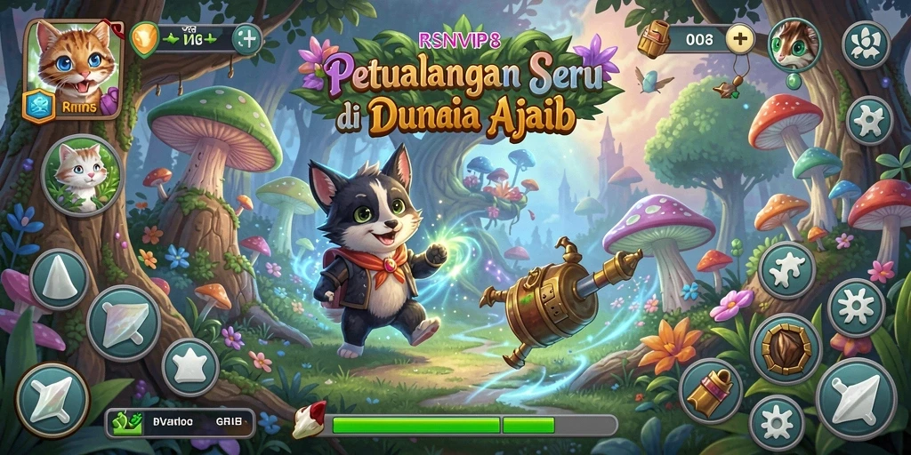 Tampilan gameplay RSNVIP8 yang menarik dalam dunia petualangan.