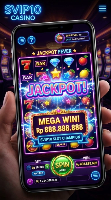 Tampilan aplikasi svip10 dengan berbagai pilihan fitur.